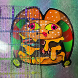 XL Burger Time! Fizzarolli Fizzburger 5 Inch Vinyl Sticker