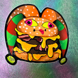 XL Burger Time! Fizzarolli Fizzburger 5 Inch Vinyl Sticker