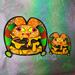 XL Burger Time! Fizzarolli Fizzburger 5 Inch Vinyl Sticker