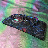Look My Way Quilted Eyeglass/Medical Stash Zip Case