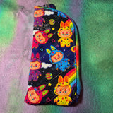 Rainbow Booboo Quilted Eyeglass/Medical Stash Zip Case