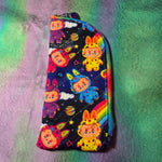 Rainbow Booboo Quilted Eyeglass/Medical Stash Zip Case