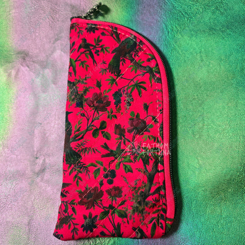 OFMD Breakup Robe Quilted Eyeglass/Medical Stash Zip Case