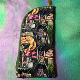 Bookish Ginger Cats Quilted Eyeglass/Medical Stash Zip Case