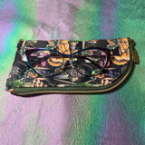 Bookish Ginger Cats Quilted Eyeglass/Medical Stash Zip Case