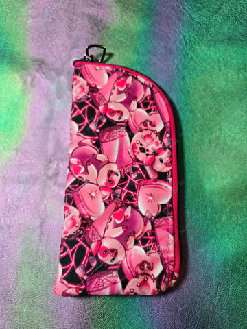 Nuggs Quilted Eyeglass/Medical Stash Zip Case