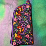 Witchy Pokes Quilted Eyeglass/Medical Stash Zip Case