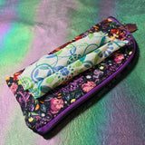 Witchy Pokes Quilted Eyeglass/Medical Stash Zip Case