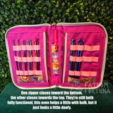 Sailor Kitty Knitting Needle/Crochet Hook Zip Case TESTER
