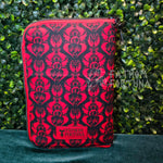 Hotel Wallpaper Knitting Needle/Crochet Hook Zip Case    TESTER/PROTOTYPE