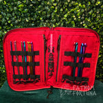 Hotel Wallpaper Knitting Needle/Crochet Hook Zip Case    TESTER/PROTOTYPE