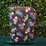 Clown Frogs Knitting Needle/Crochet Hook Zip Case TESTER