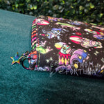 Clown Frogs Knitting Needle/Crochet Hook Zip Case TESTER