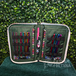 Clown Frogs Knitting Needle/Crochet Hook Zip Case TESTER