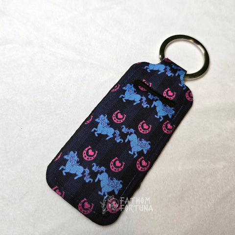 Blitz's Horse Blanket Lip Balm Carrier Keychain Made To Order