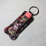Demon Ducks Lip Balm Carrier Keychain Made To Order