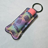 Hunters Pastel Lip Balm Carrier Keychain Made To Order