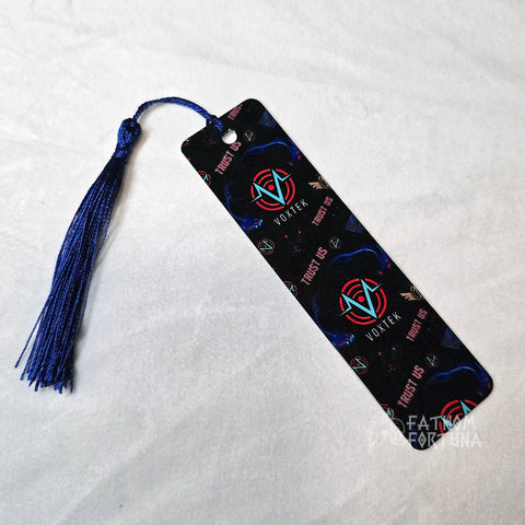 Trust Us Metal Bookmark Made To Order