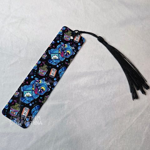 Blue Tiger Lucky Cat Bookmark Made To Order