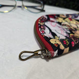 Demon Ducks Quilted Eyeglass/Medical Stash Zip Case