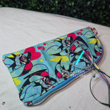 Fizzy Stripes Quilted Eyeglass/Medical Stash Zip Case