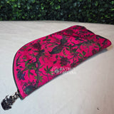 OFMD Breakup Robe Quilted Eyeglass/Medical Stash Zip Case Magenta 1