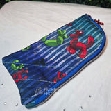 Wormhorse & Banana Pudding Cool Quilted Eyeglass/Medical Stash Zip Case