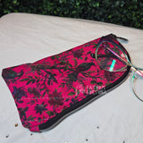 OFMD Breakup Robe Quilted Eyeglass/Medical Stash Zip Case Magenta 2