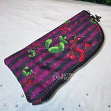 Wormhorse & Banana Pudding Warm Quilted Eyeglass/Medical Stash Zip Case