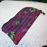 Wormhorse & Banana Pudding Warm Quilted Eyeglass/Medical Stash Zip Case