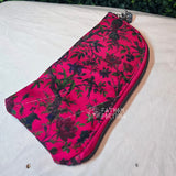 OFMD Breakup Robe Quilted Eyeglass/Medical Stash Zip Case Magenta 3