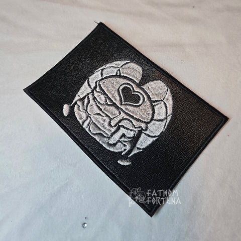 Fizzarolli Burger Vinyl Pirate Flag Embroidered Patch READY TO SHIP