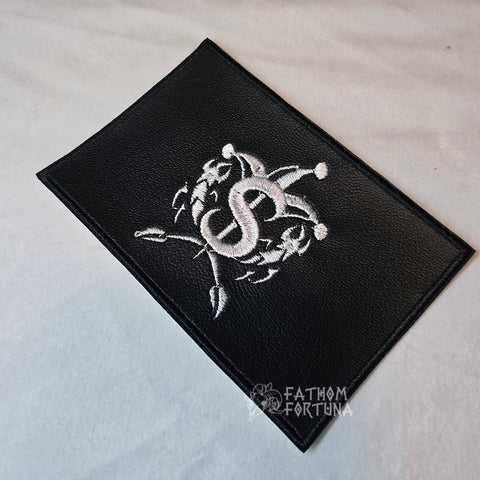 Mammon Vinyl Pirate Flag Embroidered Patch READY TO SHIP