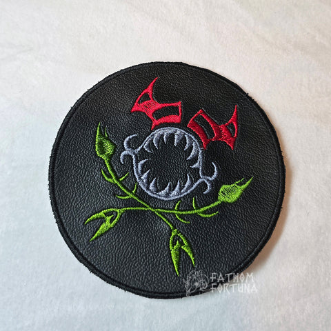 Crim Vinyl Pirate Emblem Embroidered Patch Colored READY TO SHIP