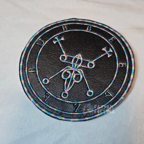 Beelzebub Sigil Vinyl Embroidered Patch READY TO SHIP