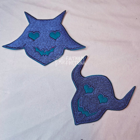 Ozzie's Ram & Bull Embroidered Patch Set READY TO SHIP