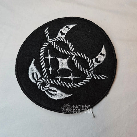 Sallie May Felt Pirate Emblem Embroidered Patch READY TO SHIP