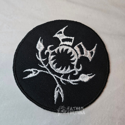 Crim Canvas Pirate Emblem Embroidered Patch READY TO SHIP