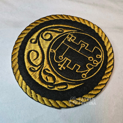 Stolas Grimoire Moon Embroidered Patch READY TO SHIP