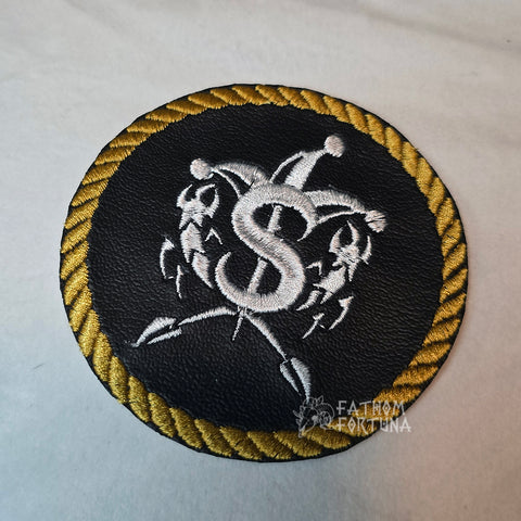 Mammon Vinyl Pirate Rope Emblem Embroidered Patch READY TO SHIP