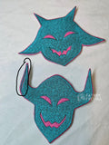 B-Grade Ozzie's Ram & Bull Embroidered Patch Set READY TO SHIP Pink