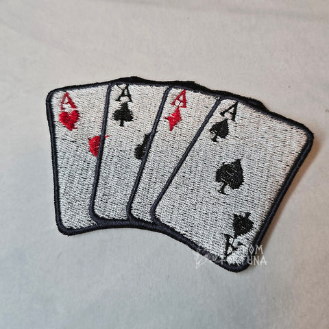 Aces Felt Embroidered Patch READY TO SHIP