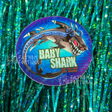Shokky Shark Vinyl Sticker