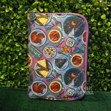 Celestial Tea Party Knitting Needle/Crochet Hook Zip Case