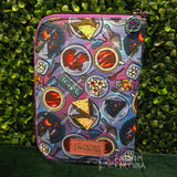 Celestial Tea Party Knitting Needle/Crochet Hook Zip Case