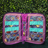 Celestial Tea Party Knitting Needle/Crochet Hook Zip Case