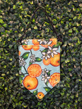 Oranges Pin Banner with D-Rings SMALL