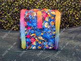 Silly Blue Tiger Travel & Makeup Bag