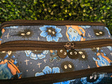 Flame & Sprites Travel & Makeup Bag