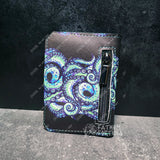 Teal Tentacles Mini Snap Wallet